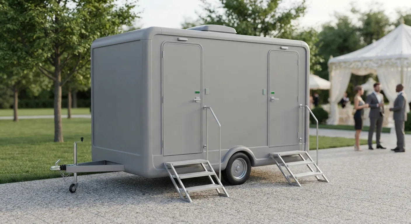 2 Stall Restroom Trailer in Norfolk, VA