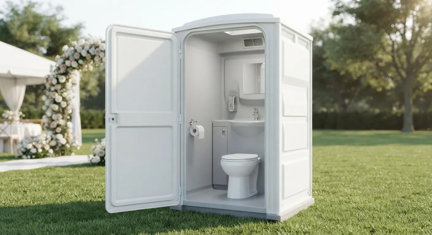 Deluxe Flushable Porta Potty in Norfolk, VA