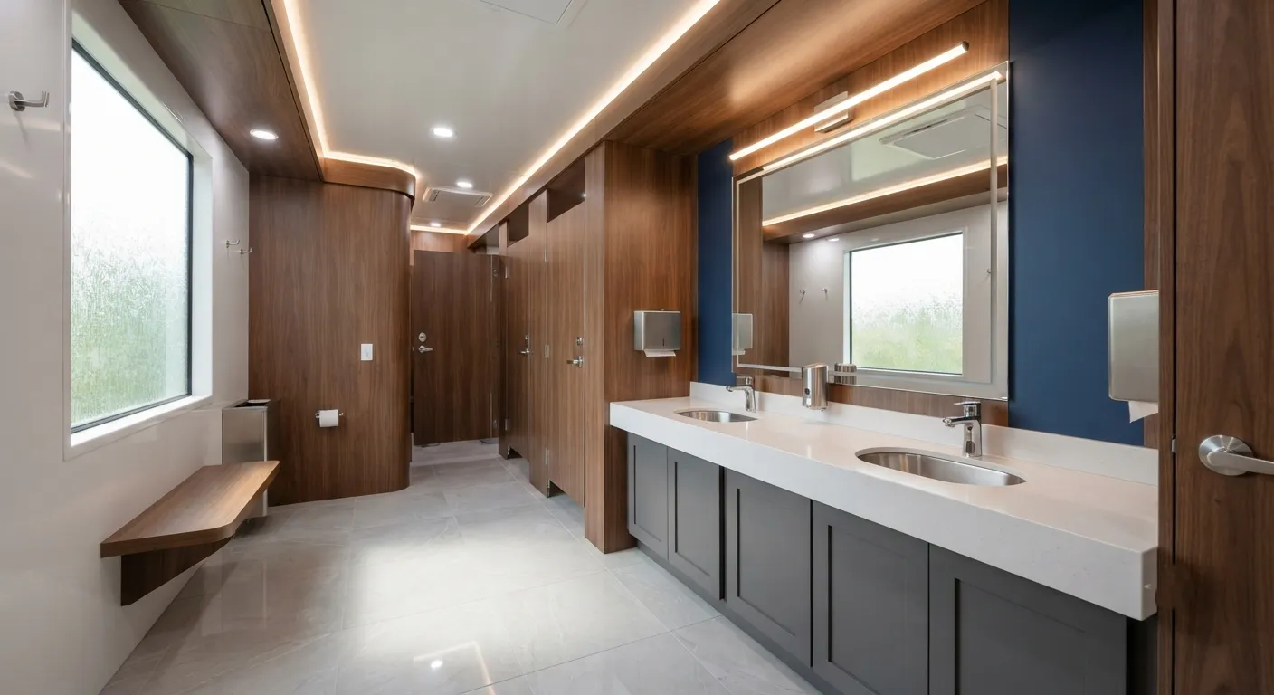 Luxury Restroom Trailer in Norfolk, VA
